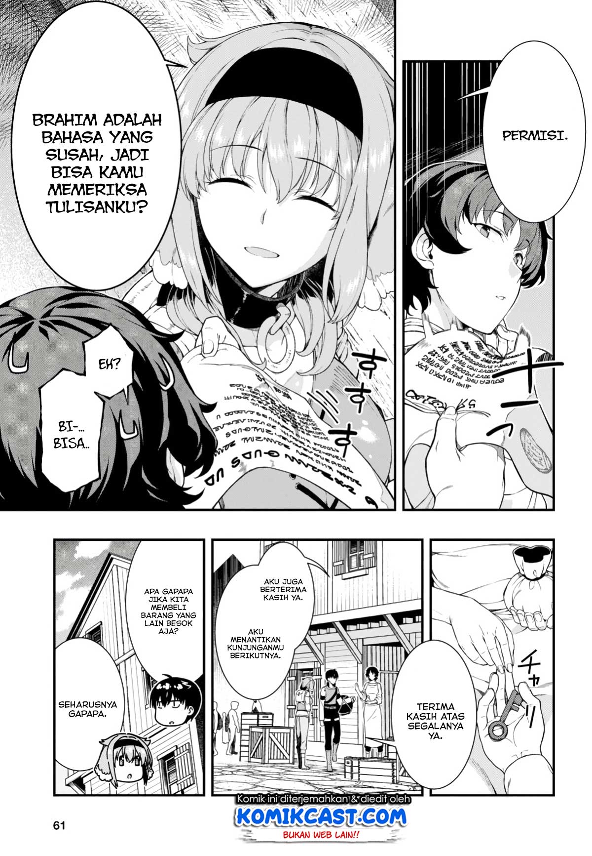 Isekai Meikyuu de Harem wo Chapter 25 Gambar 4